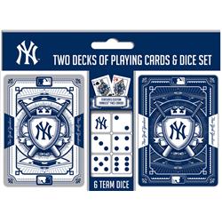 New York Yankees Playing Cards & Dice Set