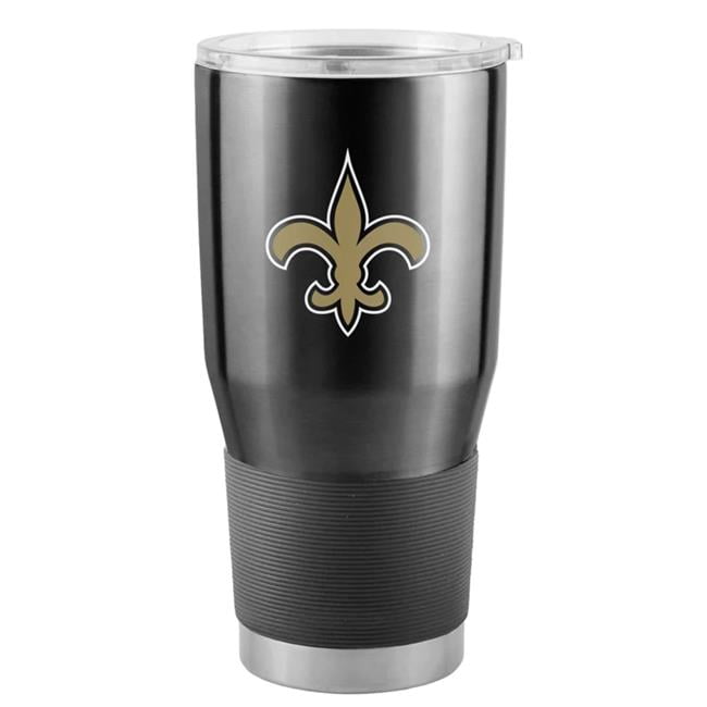 629393018 30 oz Stainless Steel New Orleans Saints Travel Tumbler
