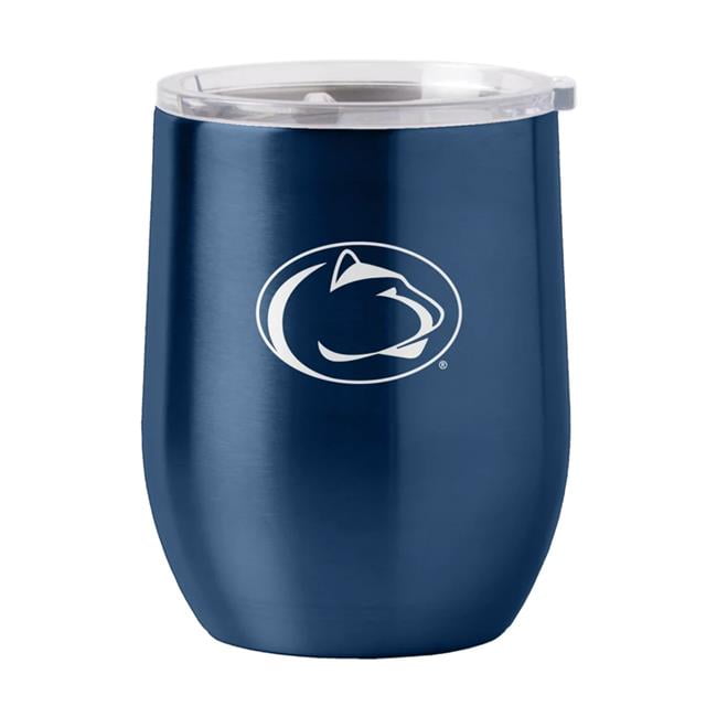 629395152 16 oz Stainless Steel Curved Penn State Nittany Lions Travel Tumbler -  Logo