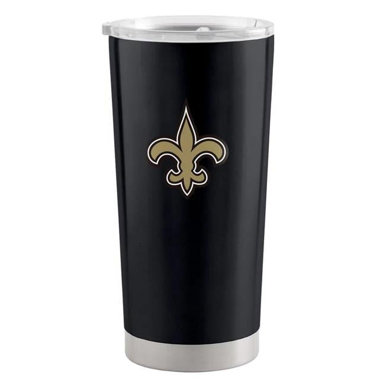 629396675 20 oz Stainless Steel New Orleans Saints Travel Tumbler