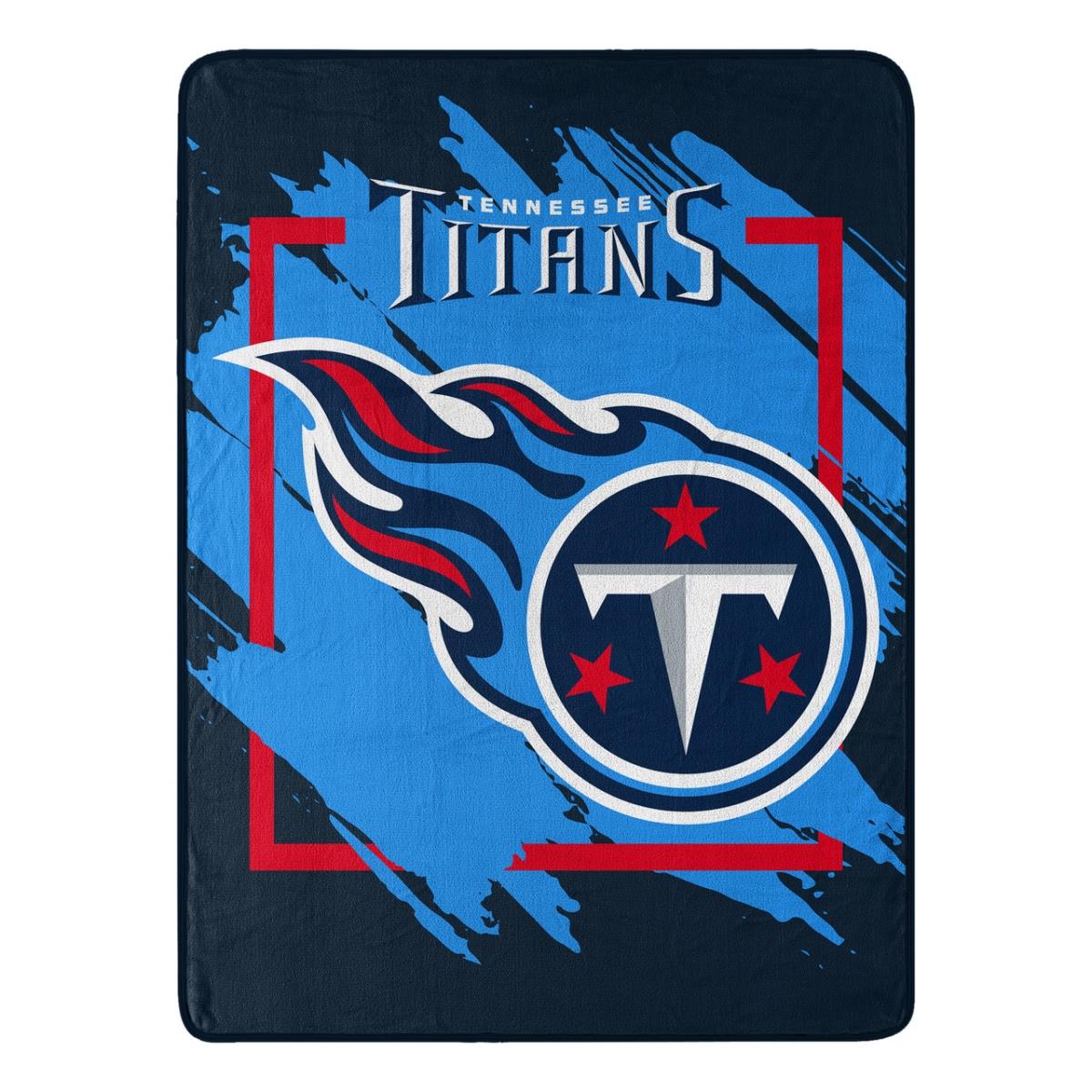 9060433146 46 x 60 in. Tennessee Titans Micro Raschel Dimensional Design Rolled Blanket
