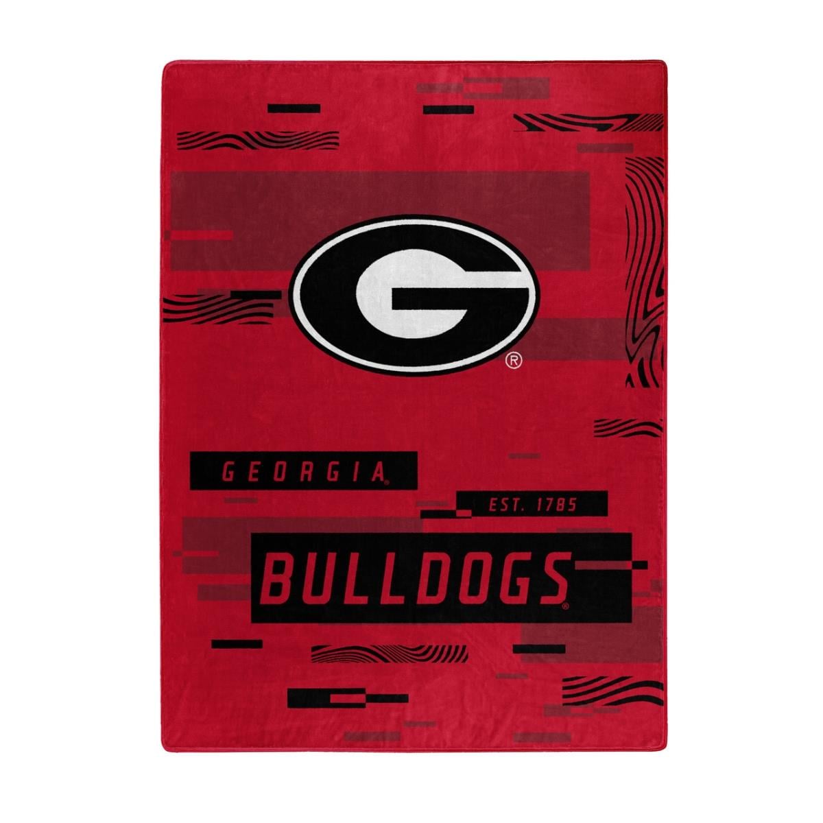60 x 80 in. Georgia Bulldogs Raschel Digitize Design Blanket