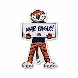 1140743706 NCAA Auburn Tigers Mascot Shape Cut Pennant