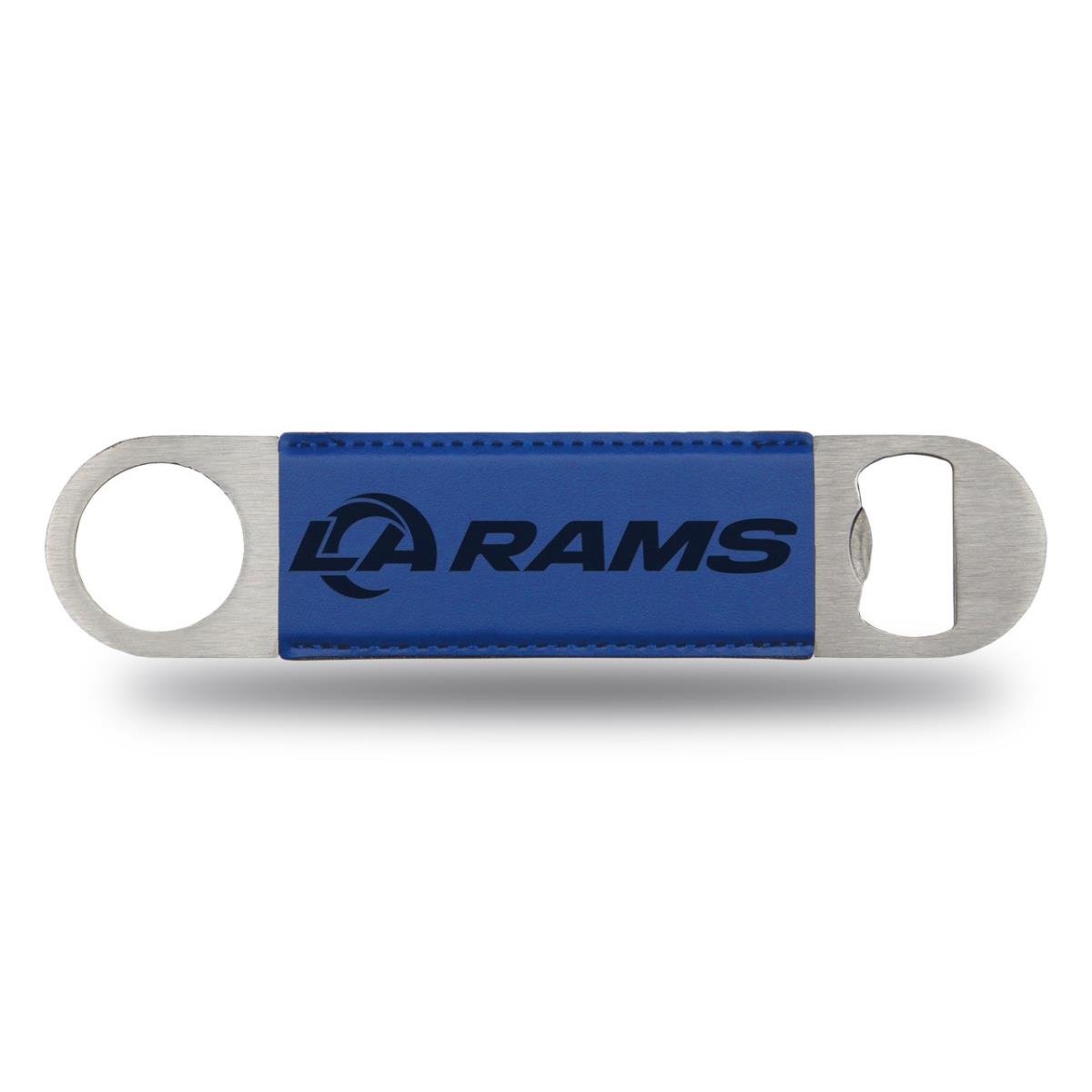 Picture of Rico Industries 6734583446 Los Angeles Rams Bar Blade Laser Engraved Bottle Opener