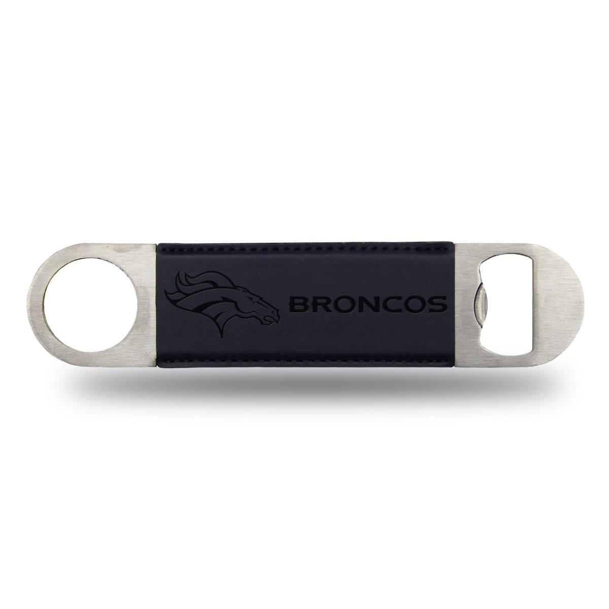 Picture of Rico Industries 6734585822 Denver Broncos Bar Blade Laser Engraved Bottle Opener