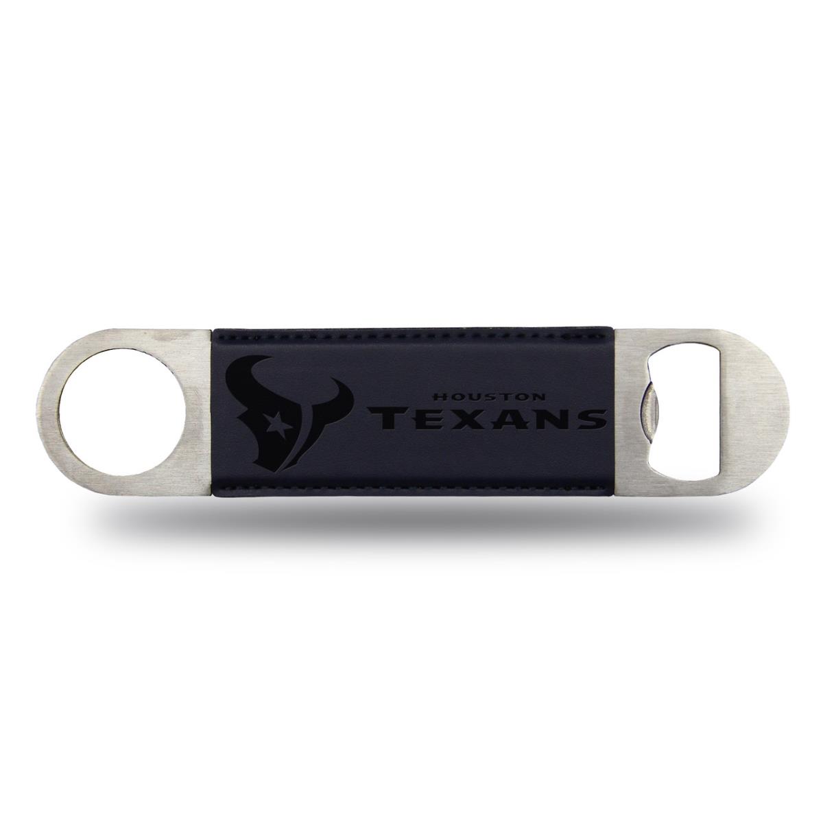 Picture of Rico Industries 6734598683 Houston Texans Bar Blade Laser Engraved Bottle Opener