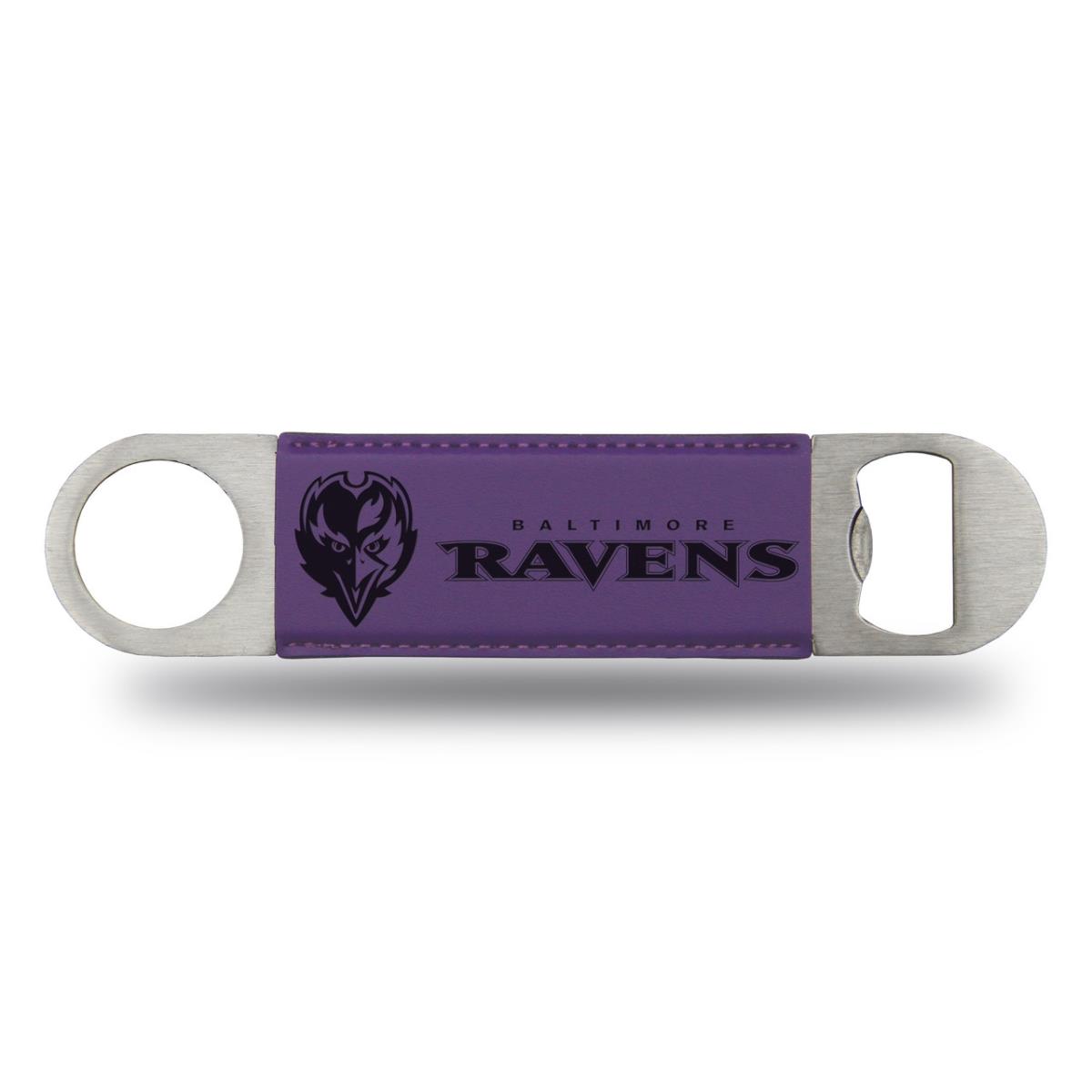 Picture of Rico Industries 6734598684 Baltimore Ravens Bar Blade Laser Engraved Bottle Opener