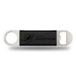Picture of Rico Industries 6734598693 Miami Dolphins Bar Blade Laser Engraved Bottle Opener