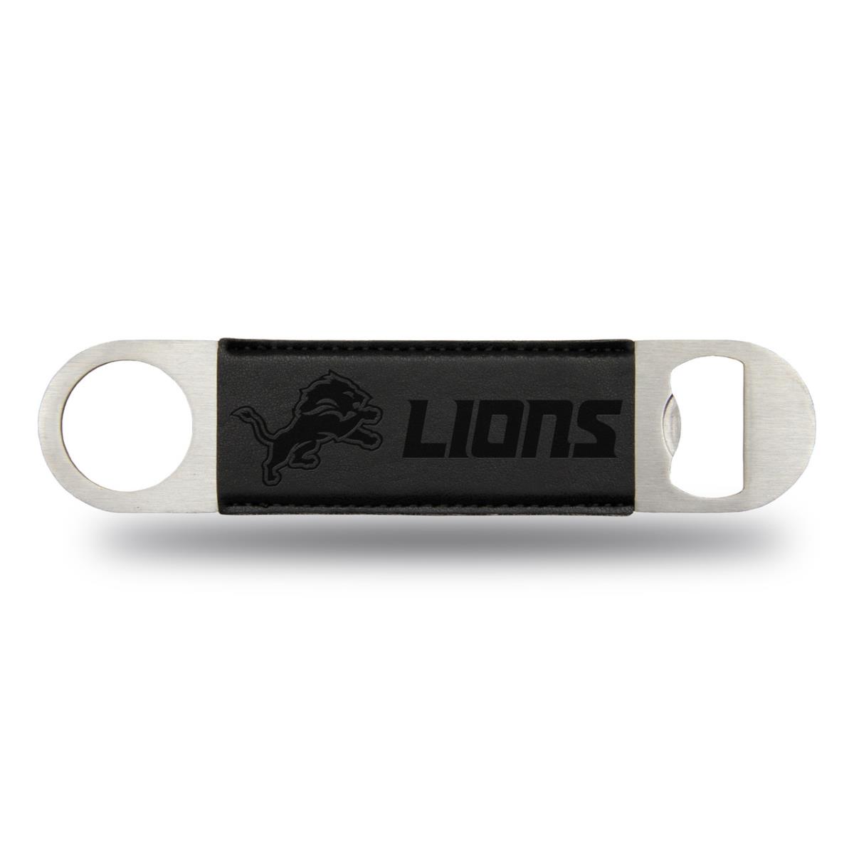 Picture of Rico Industries 6734598729 Detroit Lions Bar Blade Laser Engraved Bottle Opener