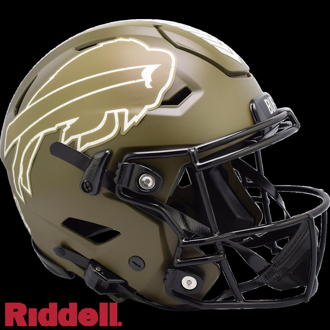 9585563164 Buffalo Bills  Authentic SpeedFlex Style Salute to Service Helmet - Full Size