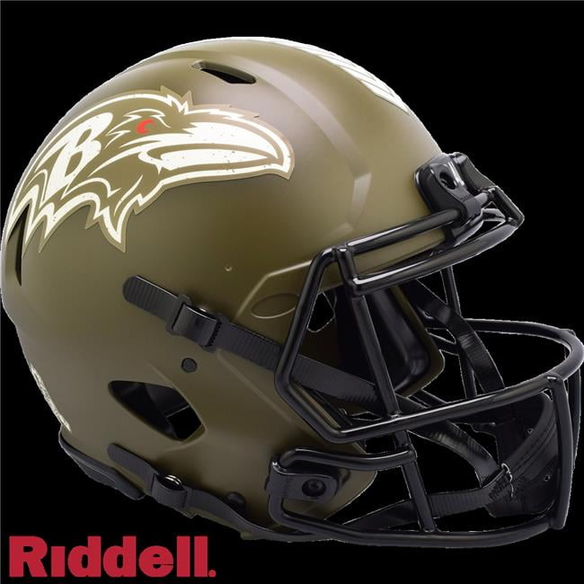 NFL Shield Helmet Riddell Replica Mini Speed Style Salute to Service