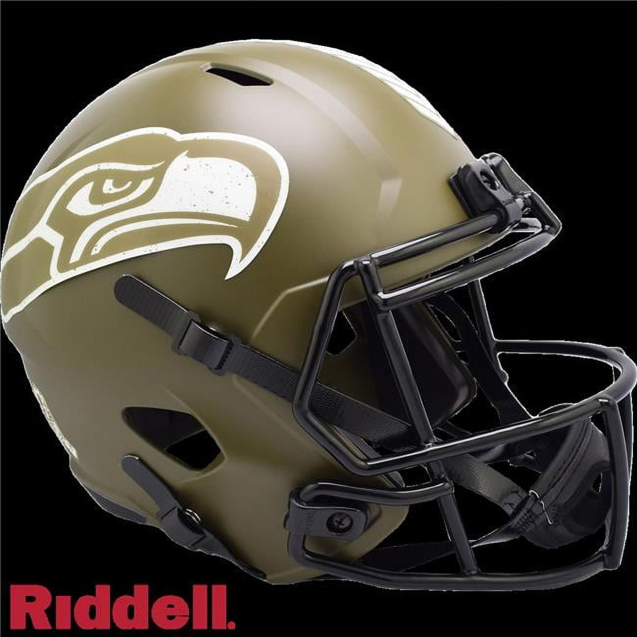 Seattle Seahawks  Replica Full Size Speed Style Salute To Service Helmet