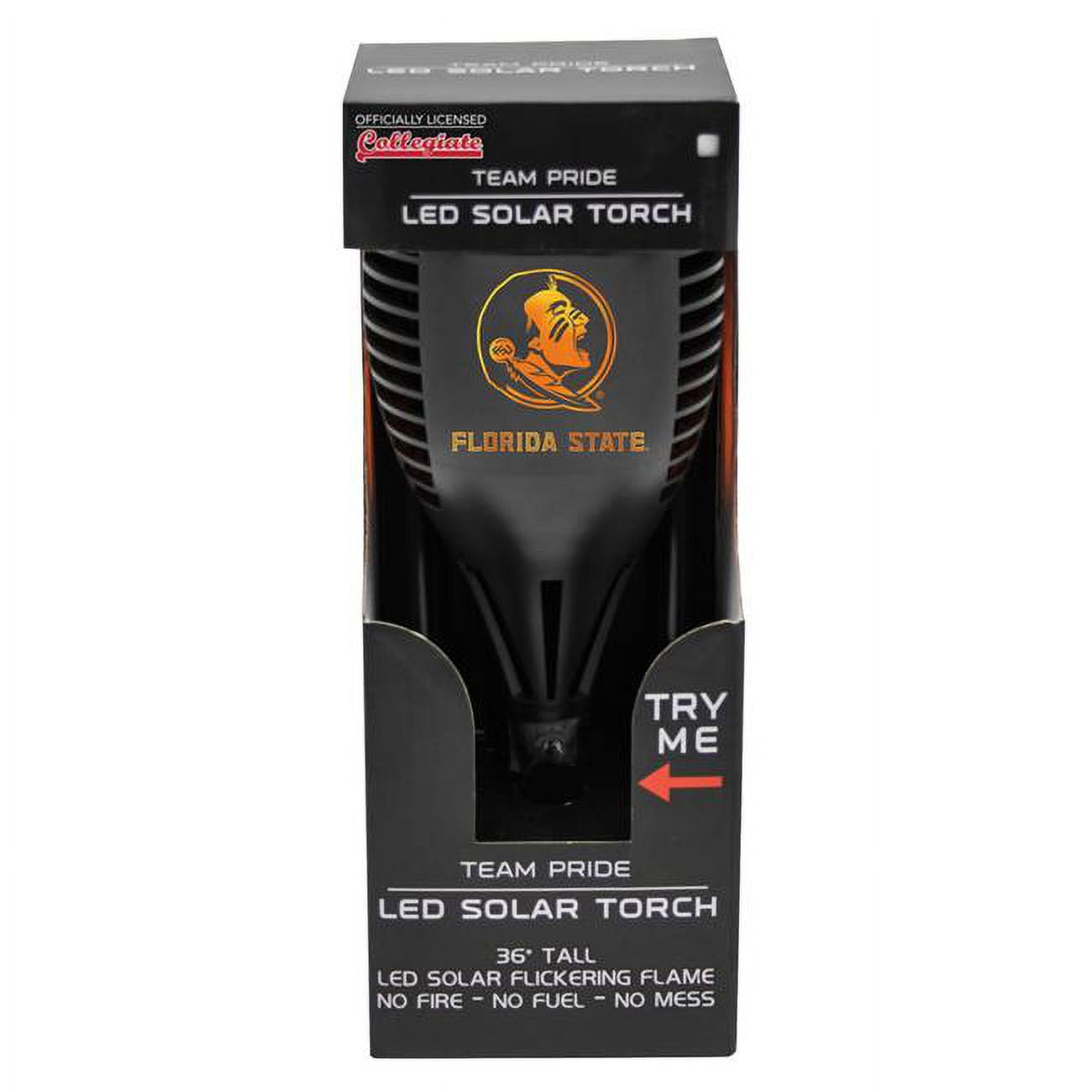 1002805708 Florida State Seminoles Solar Torch LED