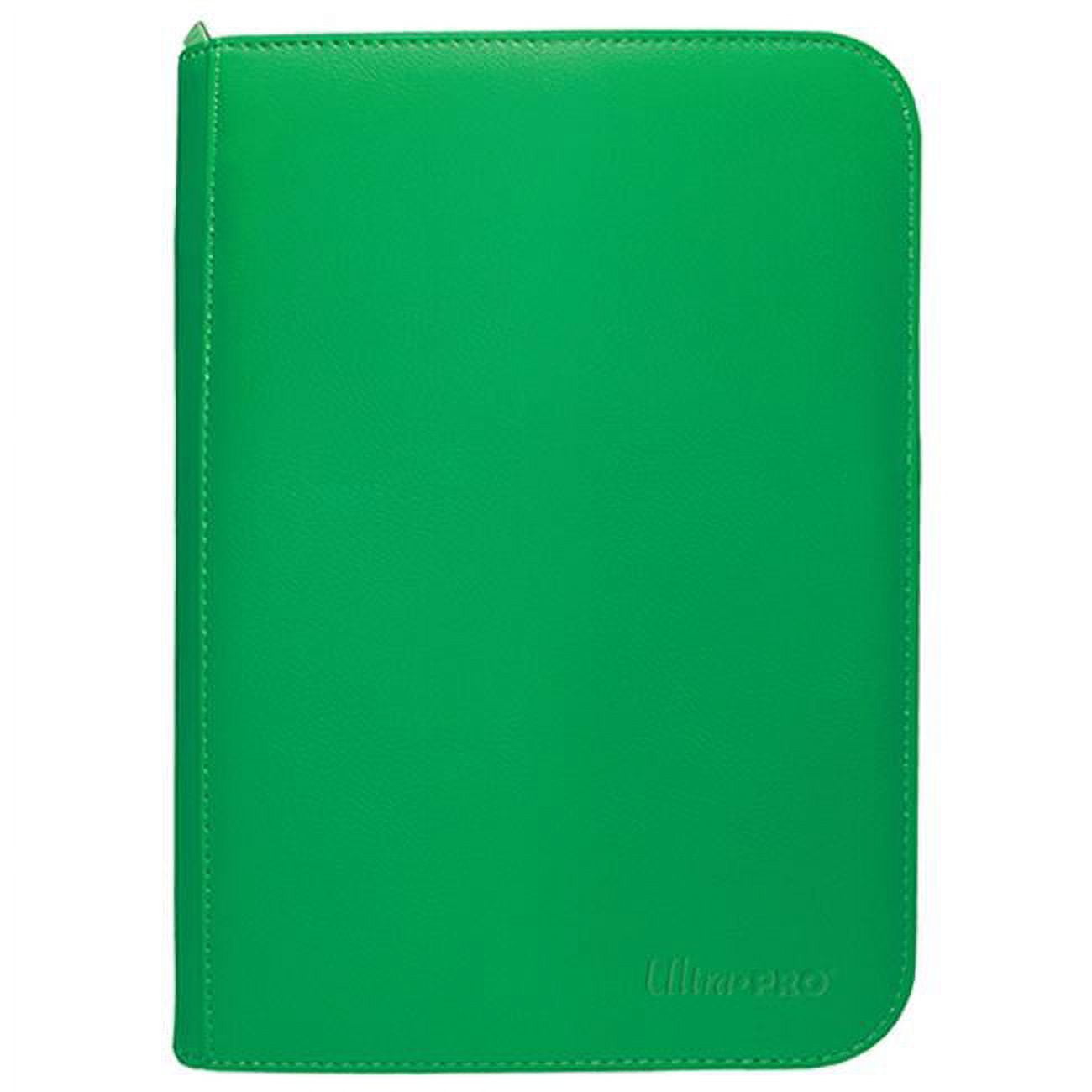 Vivid 4 Pocket Zippered PRO-Binder, Green