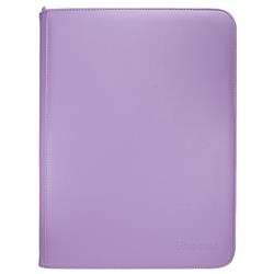 7442715902 Vivid 9 Pocket Zippered PRO-Binder, Purple