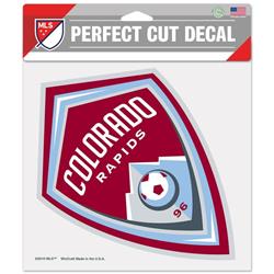 8 x 8 in. MLS Colorado Rapids Perfect Cut Color Decal