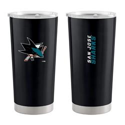 629330383 20 oz NHL San Jose Sharks Stainless Steel Travel Tumbler