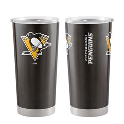 629379550 20 oz NHL Pittsburgh Penguins Stainless Steel Travel Tumbler