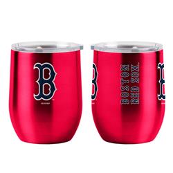 16 oz MLB Boston Red Sox Stainless Steel Curved Travel Tumbler