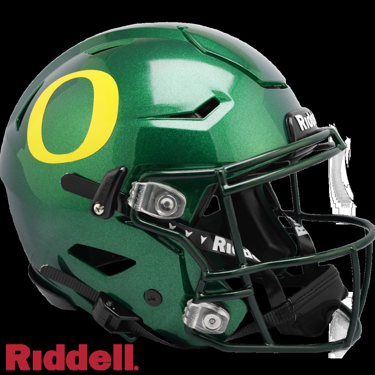 9585532776 NCAA Oregon State University Authentic Full Size Speed Flex Style Ducks Helmet, Green