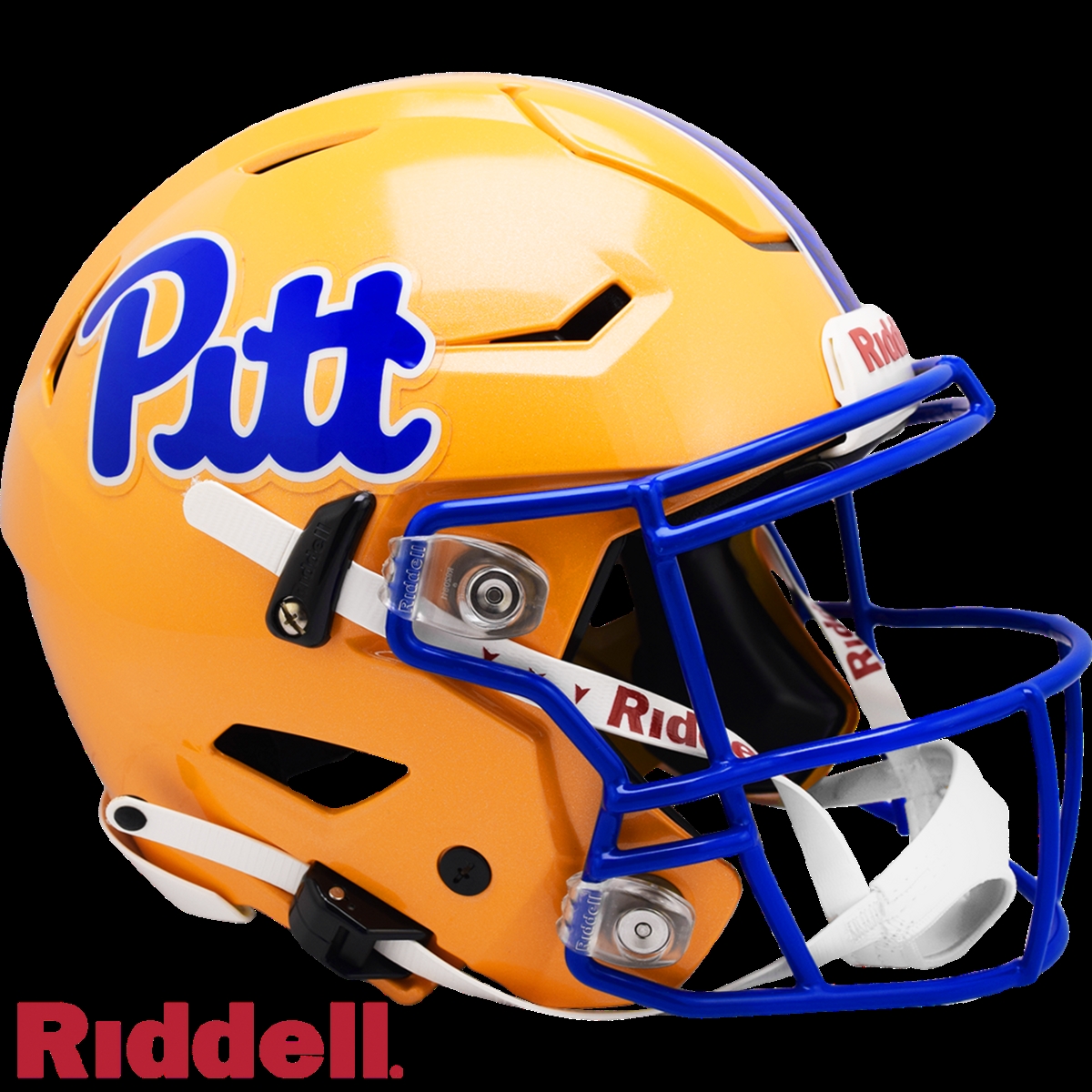 9585532779 NCAA University of Pittsburgh Authentic Full Size Speed Flex Style Panthers Helmet