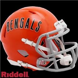 9585500125 Cincinnati Bengals  Replica Mini Speed Style 1968-1979 Throwback Helmet