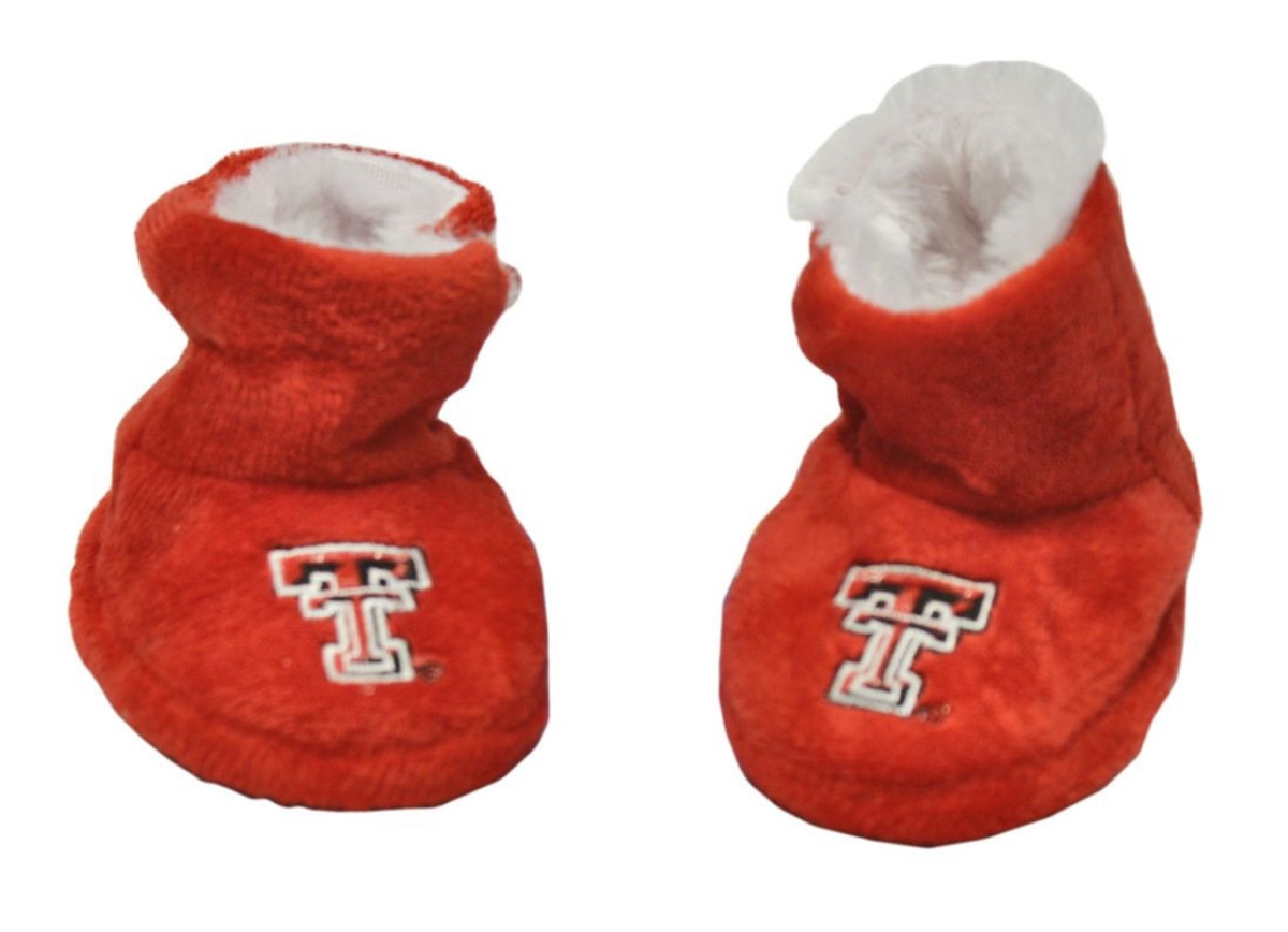 8496621091-L Texas Tech Red Raiders Slipper - Baby High Boot - 6-9 Months - Large