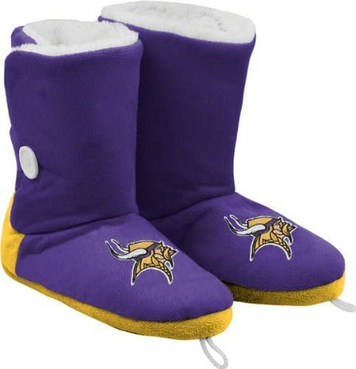 8496622957-L Minnesota Vikings Slipper - Women Boot - Large - 2 Piece