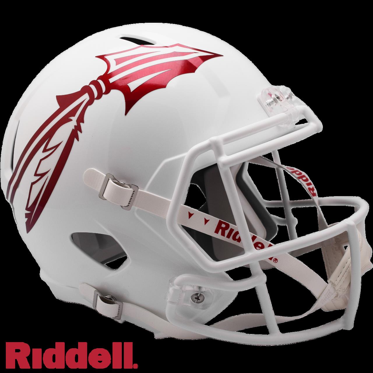 9585587827 Florida State Seminoles  Replica Full Size Speed Style Helmet, White