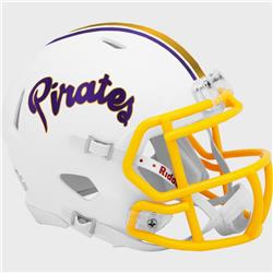 9585590328 East Carolina Pirates  Replica Mini Speed Style Throwback Helmet