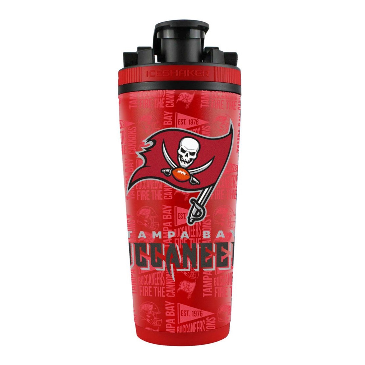 1094312565 26 oz Stainless Steel Tampa Bay Buccaneers Ice Shaker