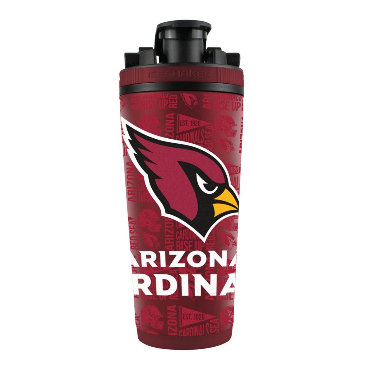 1094312566 26 oz Stainless Steel Arizona Cardinals Ice Shaker