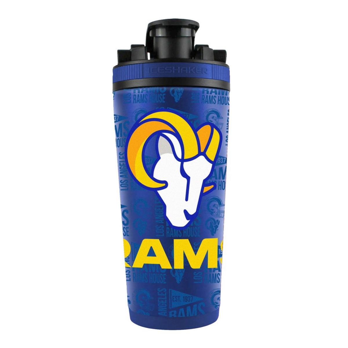 1094312581 26 oz Stainless Steel Los Angeles Rams Ice Shaker