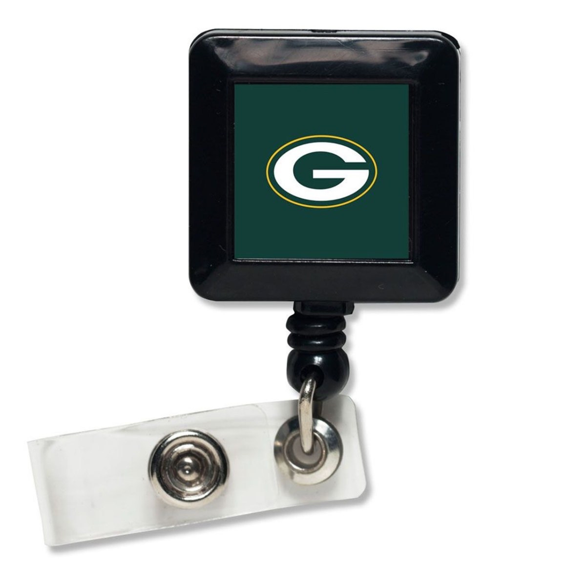 3208514142 Green Bay Packers Retractable Square Decal Holder
