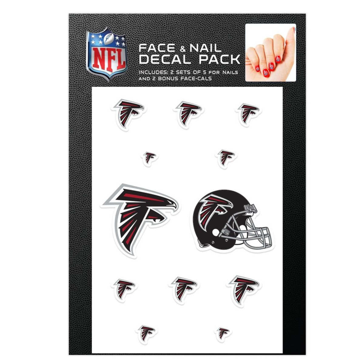 652404954 Atlanta Falcons Nail Cals
