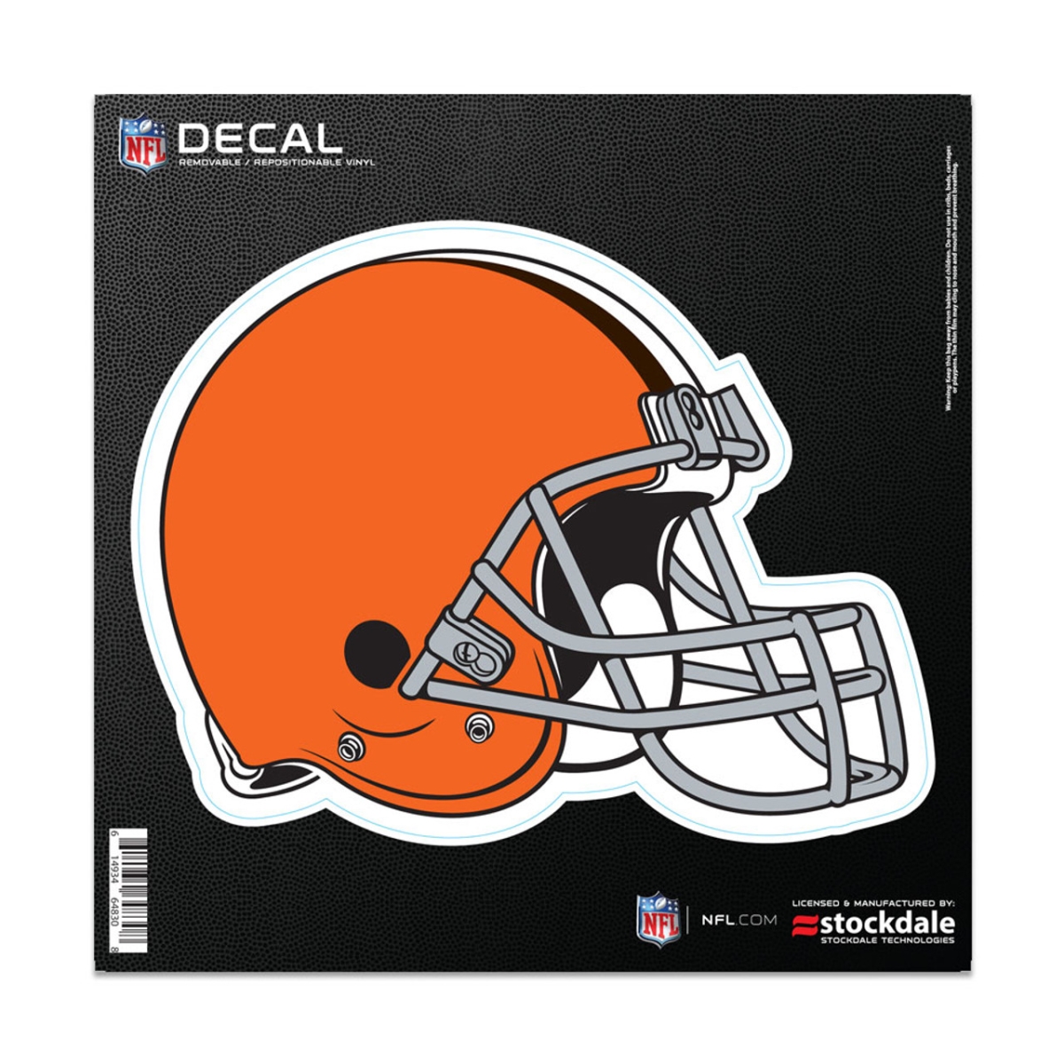 1493464830 6 x 6 in. All Surface Logo Cleveland Browns Decal
