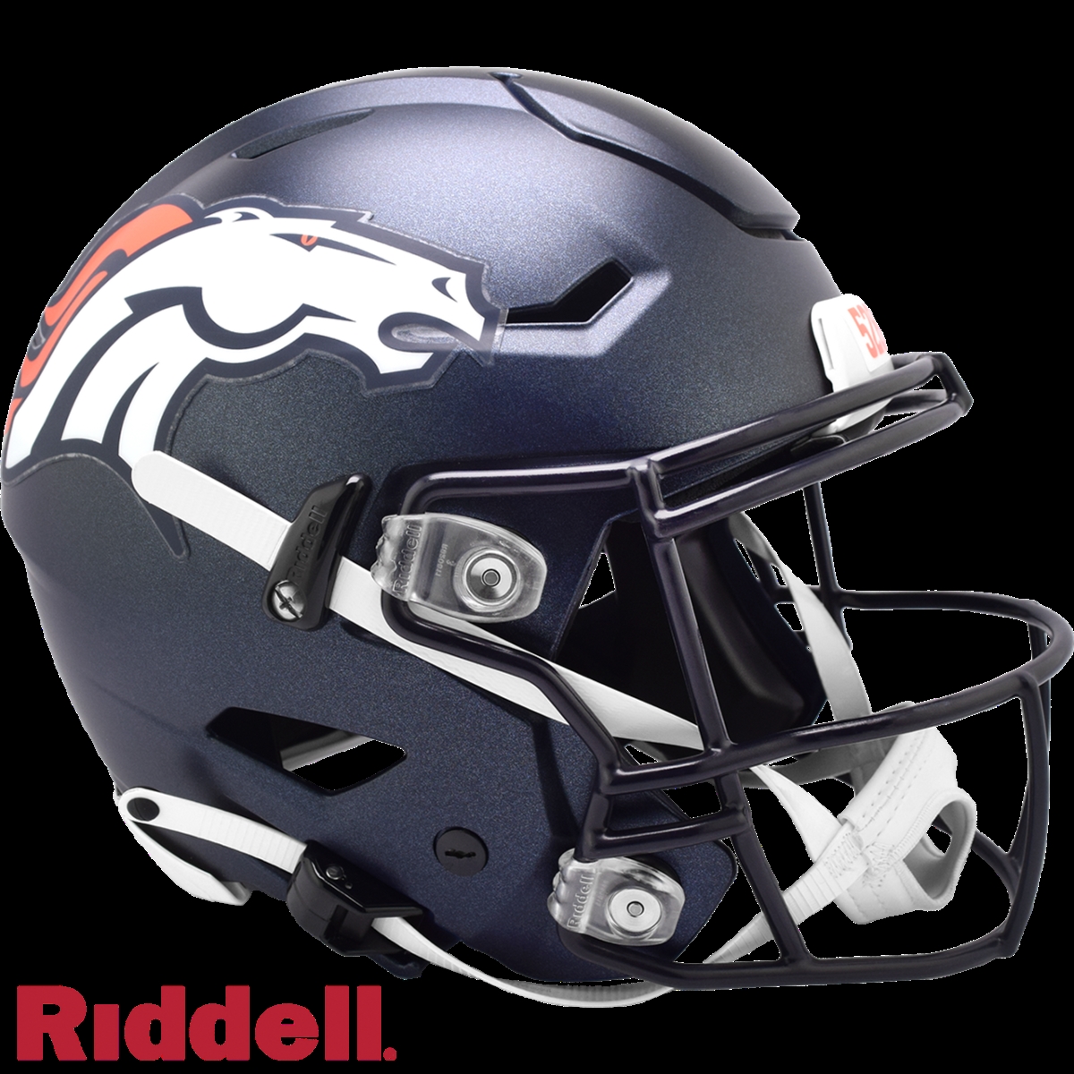 9585500459 NFL University of Denver Authentic Full Size Speed Flex Style 2024 Broncos Helmet