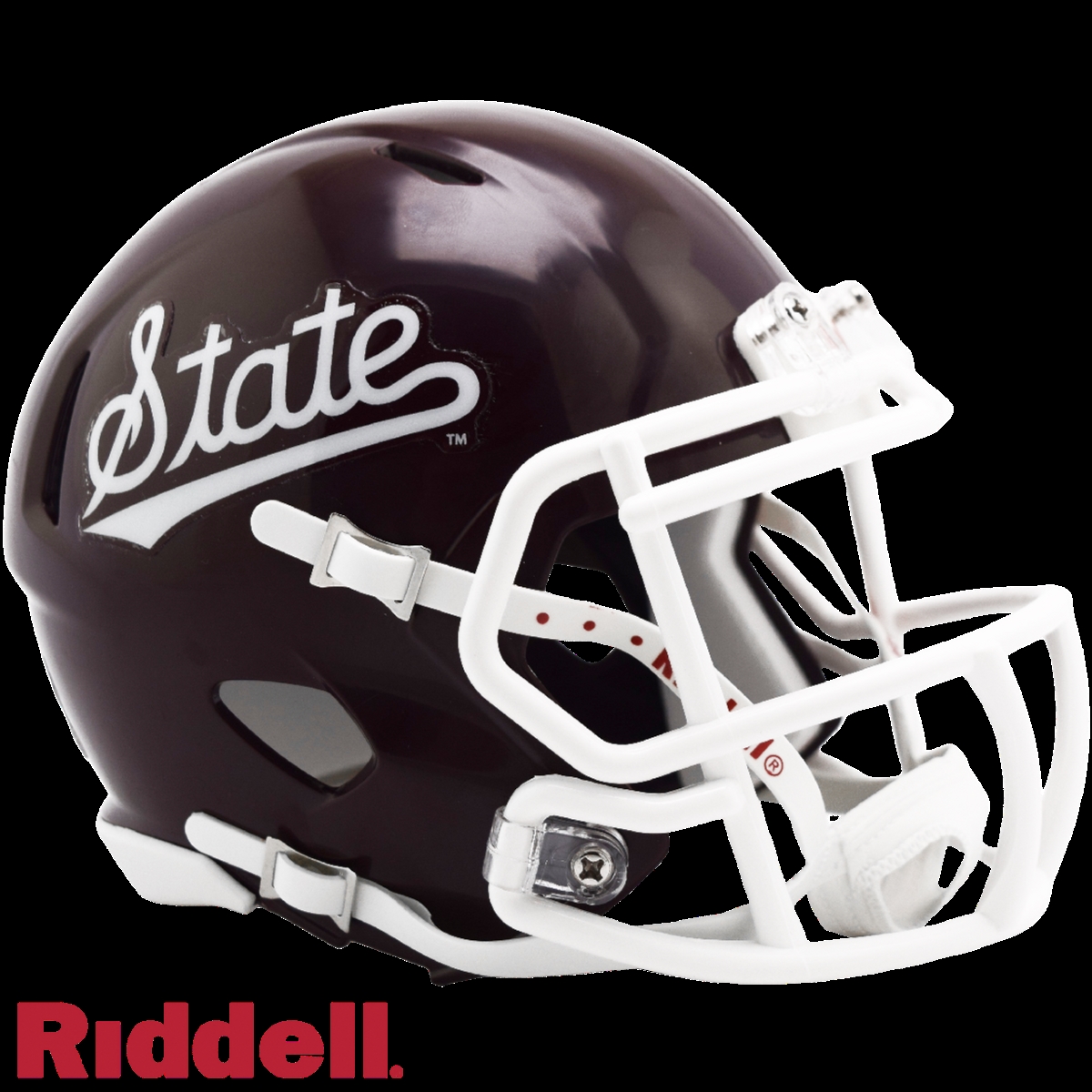 9585590391 Mini Speed Style Script Mississippi State Bulldogs Helmet  Replica