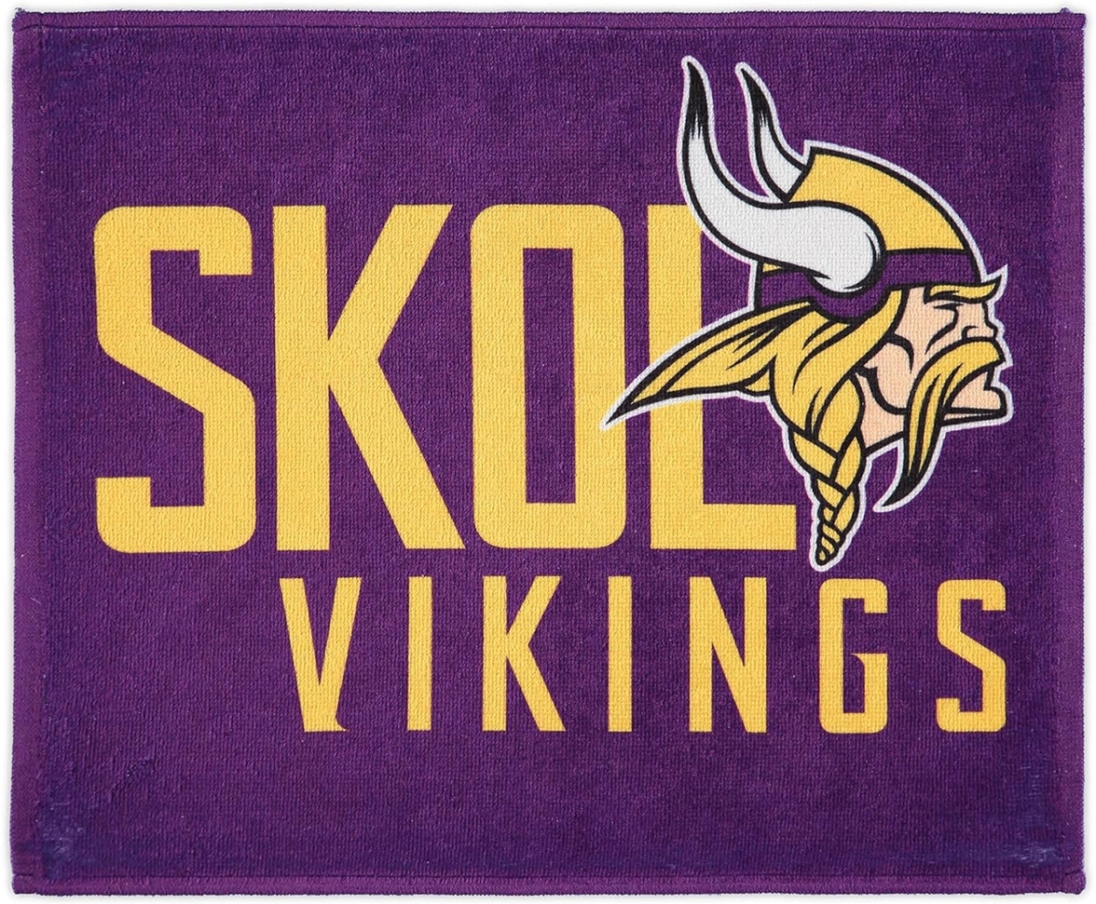 9960626047 15 x 18 in. Rally Style Full Color Style Minnesota Vikings Towel