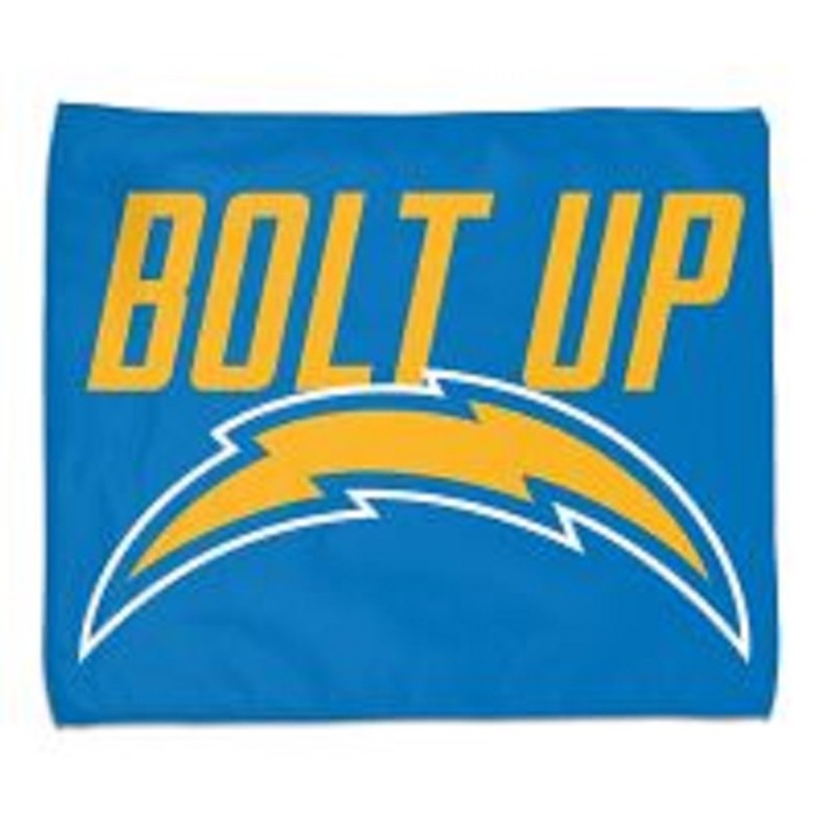 9960626055 15 x 18 in. Rally Style Full Color Los Angeles Chargers Towel