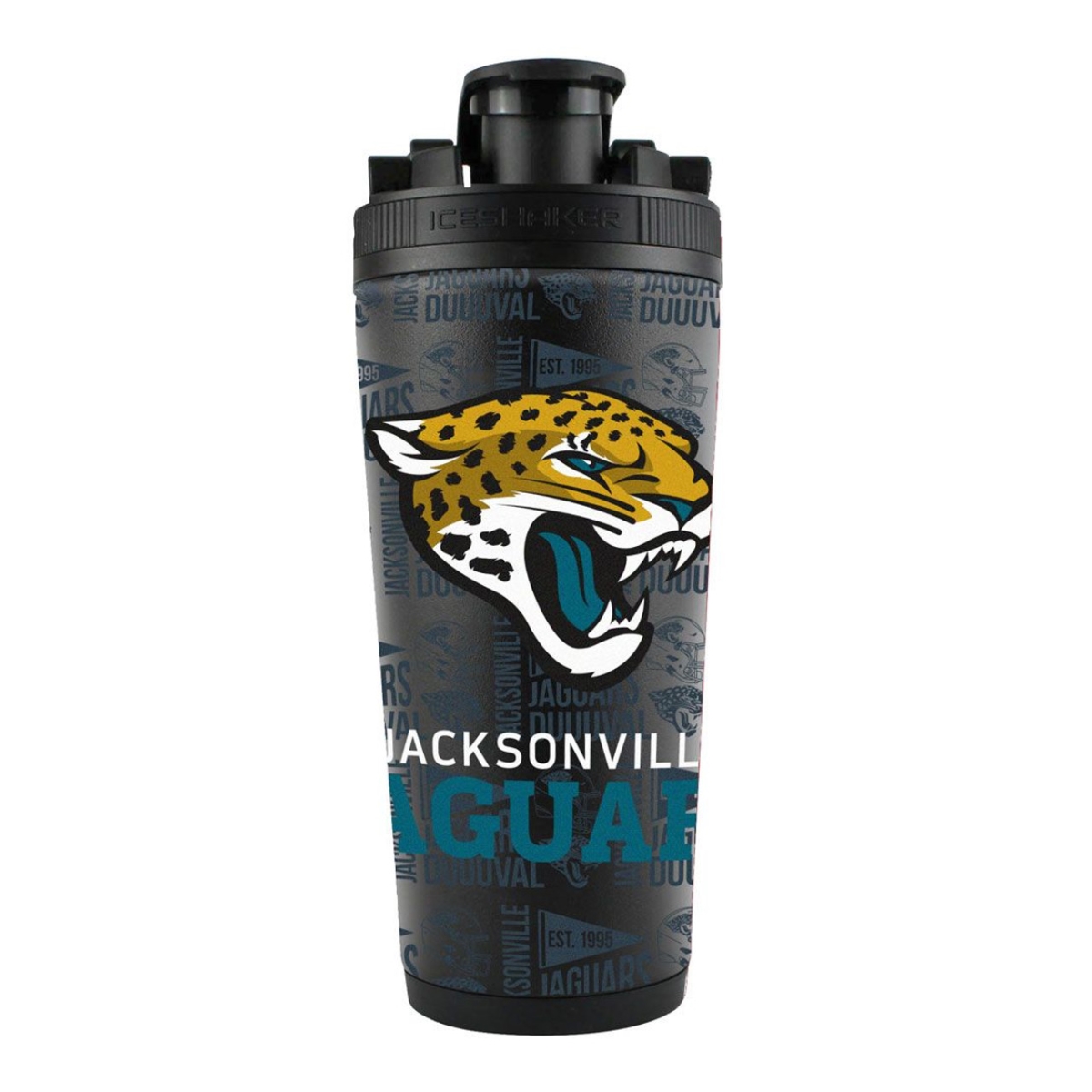 1094312575 26 oz Stainless Steel Jacksonville Jaguars Ice Shaker