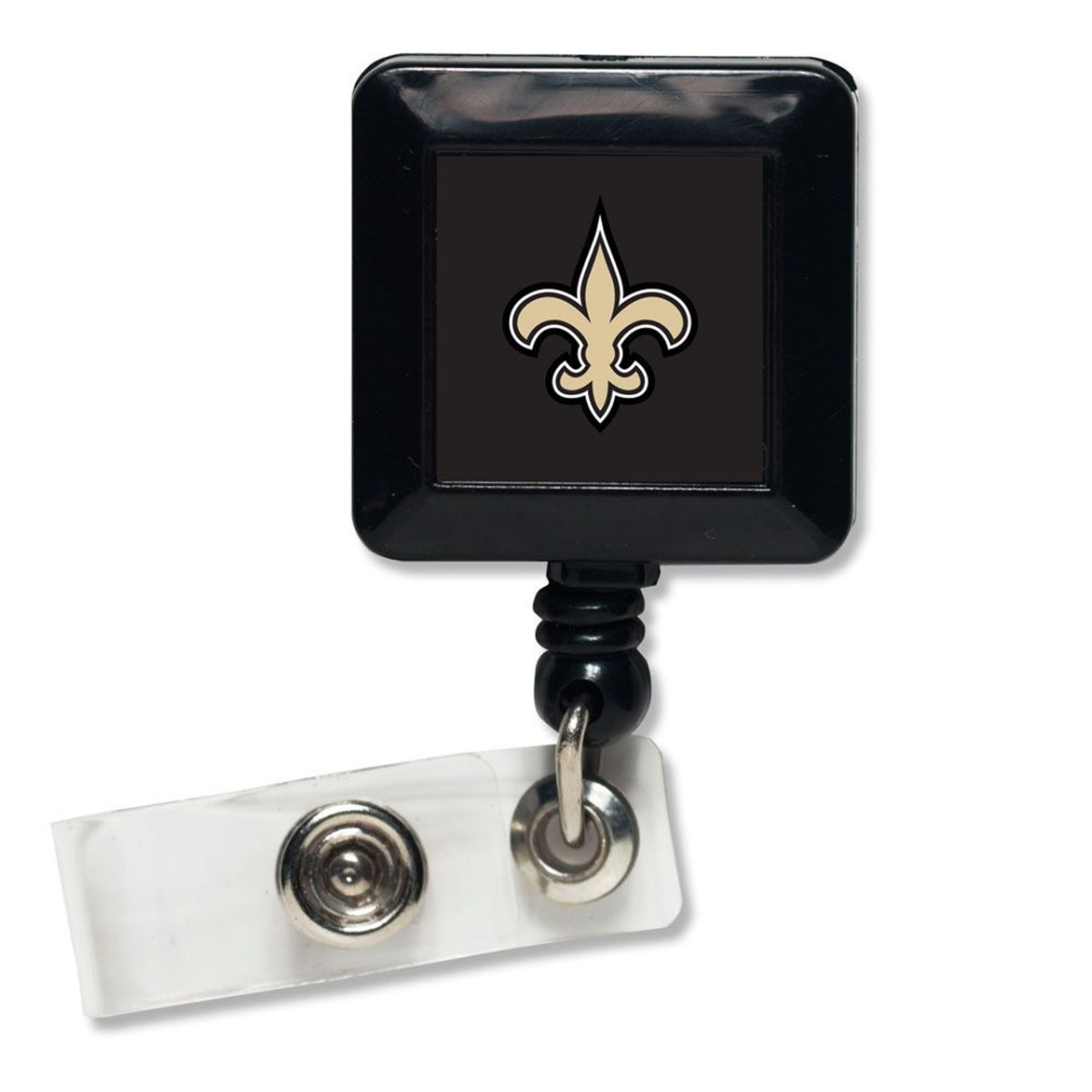 3208514147 Orleans Saints Retractable Square Decal Holder