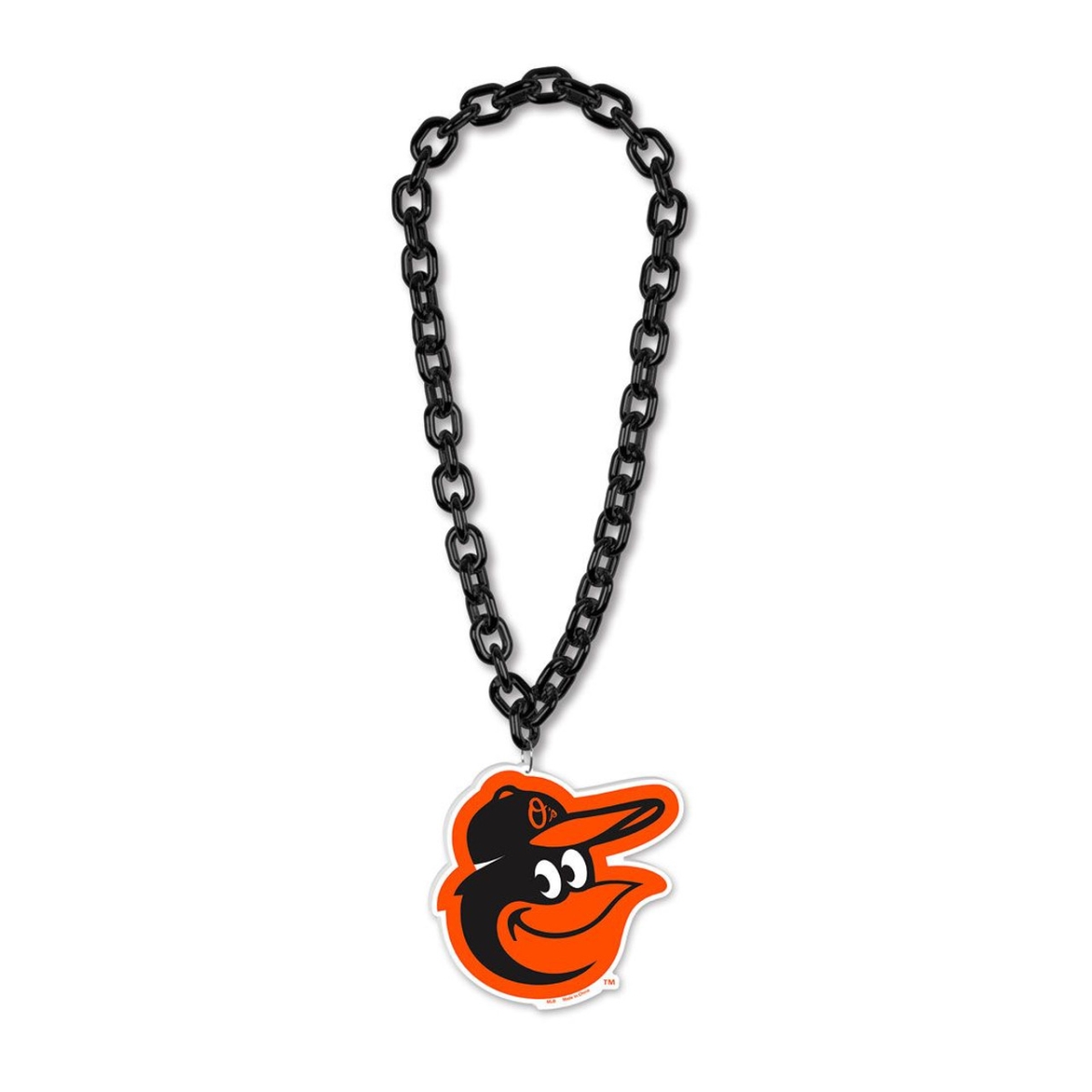 9416629555 Baltimore Orioles Necklace Big Fan Chain