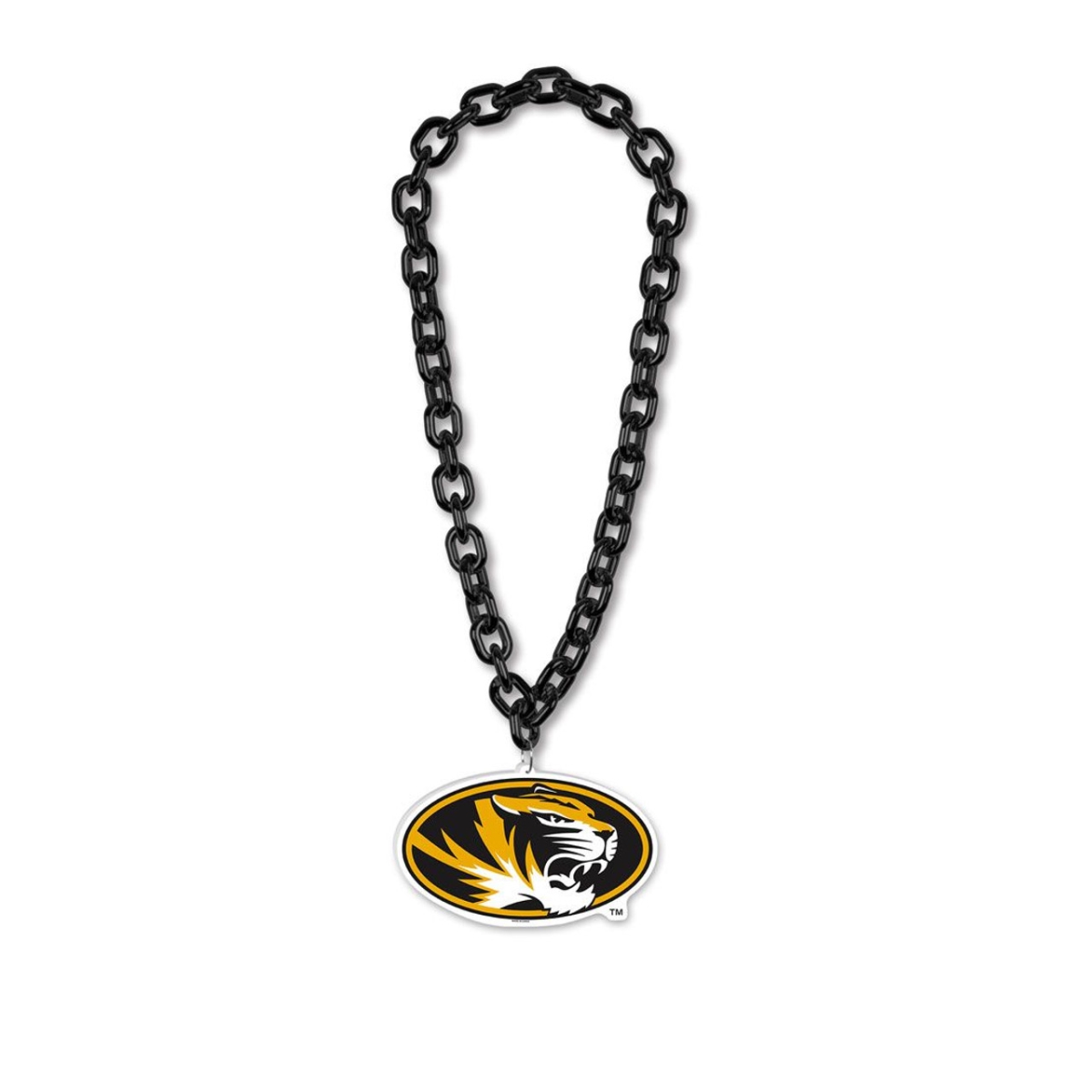 Picture of Wraft Fanatics 9416649424 Missouri Tigers Necklace Big Fan Chain