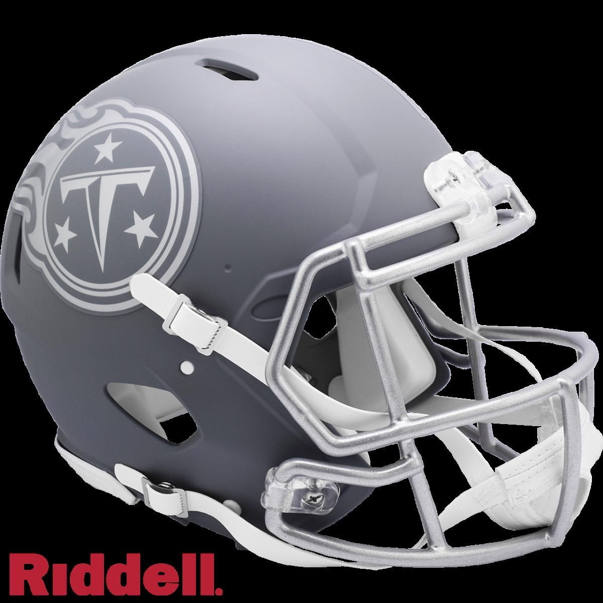 9585562993 NFL Tennessee State University Authentic Full Size Speed Style Slate Alternate Titans Helmet