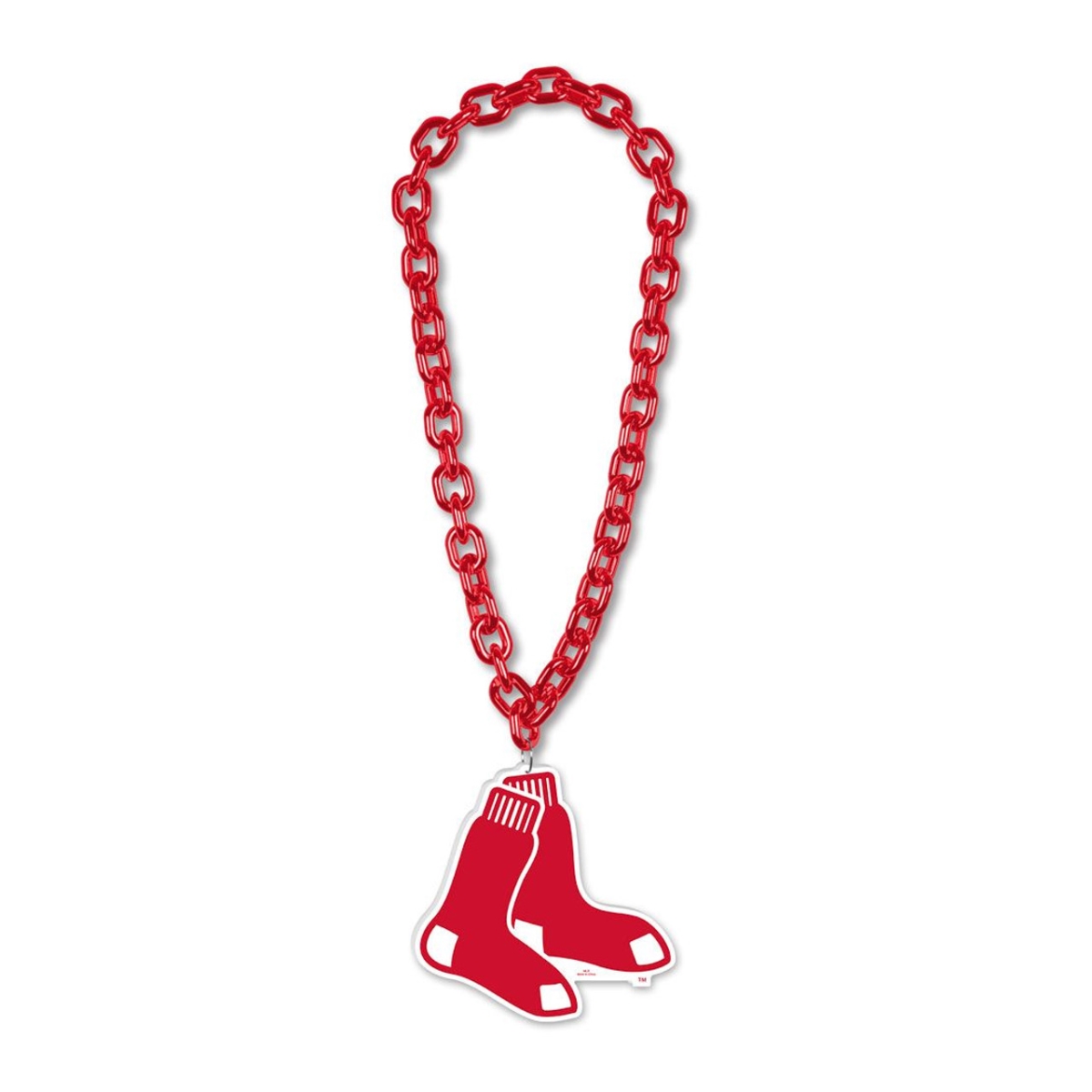 9416629556 MLB Boston Red Sox Necklace Big Fan Chain