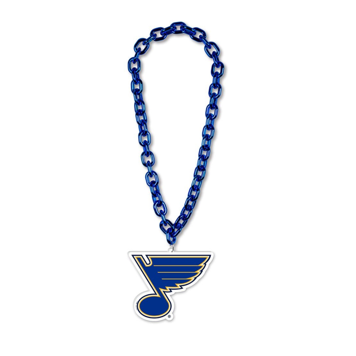 9416630227 St. Louis Blues Necklace Big Fan Chain