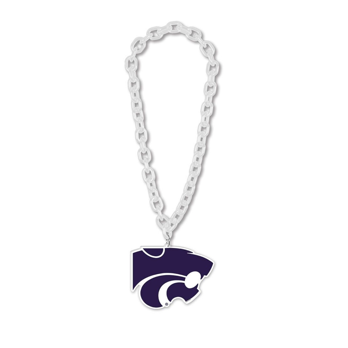 Picture of Wraft Fanatics 9416670046 Kansas State Wildcats Necklace Big Fan Chain