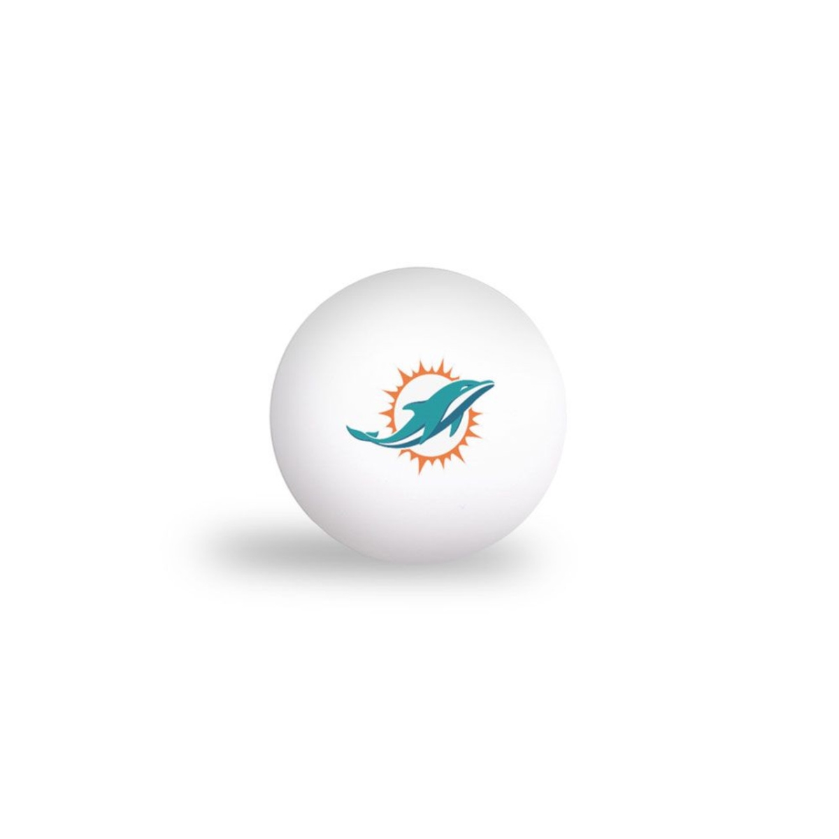 652485389 Miami Dolphins Ping Pong Balls - Pack of 6