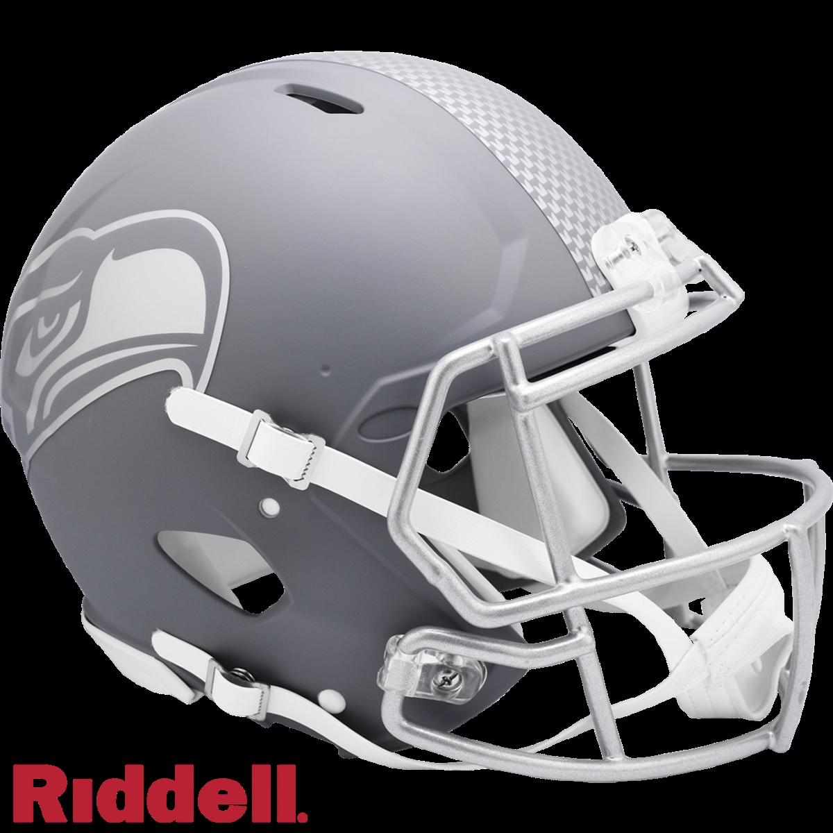 9585562990 NFL Seattle University Authentic Full Size Speed Style Slate Alternate Seahawks Helmet